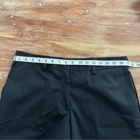 Edwards Ladies 8465 Black Utility Flat Front Chino Shorts Size 12 - Picture 7 of 8